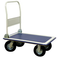 Folding Handle Platform Truck, Steel, 660 lbs., 35" L x 23" W, 43.5" High Infinity Industrial Services Inc.