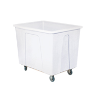 Caisson, Poly&eacute;thyl&egrave;ne blanc, 46" lo x 34" la x 40" h, Volume 25 pi³, Capacit&eacute; 600 lb Infinity Industrial Services Inc.