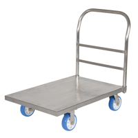 Platform Truck, 36" L x 24" W, 2000 lbs. Capacity, Polyurethane Casters Infinity Industrial Services Inc.