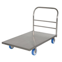 Platform Truck, 48" L x 30" W, 2000 lbs. Capacity, Polyurethane Casters Infinity Industrial Services Inc.