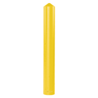 Smooth Bollard Cover, 4" Dia. x 56" L, Yellow Infinity Industrial Services Inc.