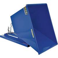 Self-Dumping Hopper, Steel, 1 cu.yd., Blue Infinity Industrial Services Inc.