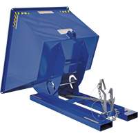 Self-Dumping Hopper, Steel, 1 cu.yd., Blue Infinity Industrial Services Inc.