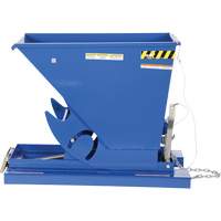 Self-Dumping Hopper, Steel, 1/3 cu.yd., Blue Infinity Industrial Services Inc.