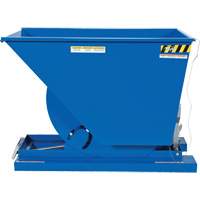 Self-Dumping Hopper, Steel, 3/4 cu.yd., Blue Infinity Industrial Services Inc.