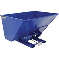 Self-Dumping Hopper, Steel, 3 cu.yd., Blue Infinity Industrial Services Inc.