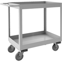 Industrial Grade Shelf Cart, 2 Tiers, 16" W x 34" H x 36-7/16" D, 600 lbs. Capacity Infinity Industrial Services Inc.