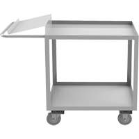 Industrial Grade Order Picking Cart, 39" H x 18-1/8" W x 45" D, 2 Shelves, 1200 lbs. Capacity Infinity Industrial Services Inc.