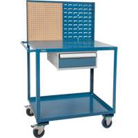 Chariot de service mobile, 2 Tiers, 24" la x 57" h x 40" p, Capacit&eacute; 1200 lb Infinity Industrial Services Inc.