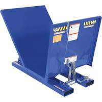 Open Sided Hopper, Steel, 1 cu.yd., Blue Infinity Industrial Services Inc.