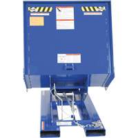 Open Sided Hopper, Steel, 1 cu.yd., Blue Infinity Industrial Services Inc.