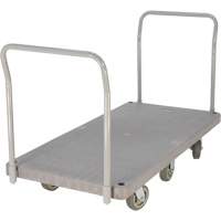 Heavy Duty Plastic Platform Truck, 60" L x 30" W, 3000 lbs. Cap., Polyurethane Wheels Infinity Industrial Services Inc.