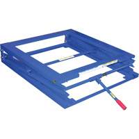 Support de palette ajustable, 42-1/2" lo x 40" la, Capacit&eacute; 5000 lb Infinity Industrial Services Inc.