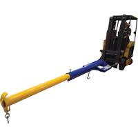 Economy Boom Telescoping Forklift Crane Infinity Industrial Services Inc.