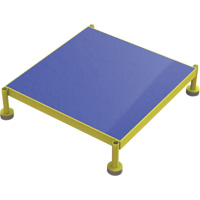 Plateforme de travail en une &eacute;tape &agrave; hauteur r&eacute;glable, 24" la x 24" pr, Capacit&eacute; de 800 lb, Enti&egrave;rement soud&eacute; Infinity Industrial Services Inc.