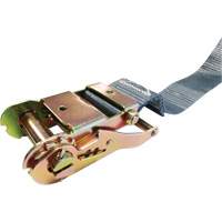 Ratchet Strap, E-Track System, 2" W x 16' L, 1333 lbs. (605 kg) Working Load Limit Infinity Industrial Services Inc.