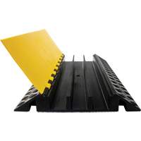 Protecteur de c&acirc;ble droit robuste Powerhouse, 3 canaux, 36" lo x 19,75" la x 3" h Infinity Industrial Services Inc.
