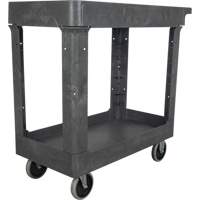 Utility Service Cart, 2 Tiers, 16-1/2" x 32-1/2" x 34-1/2", 550 lbs. Capacity Infinity Industrial Services Inc.