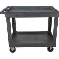 Chariot utilitaire pour l'entretien, 2 tiers, 24-5/8" x 32-1/2" x 40", Capacit&eacute; 550 lb Infinity Industrial Services Inc.