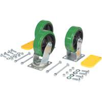 H Series Self-Dumping Hopper Caster Kit Infinity Industrial Services Inc.
