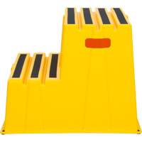 Escabeau industriel, 2 marches, 26" x 22-7/16" x Hauteur 19-11/16" Infinity Industrial Services Inc.