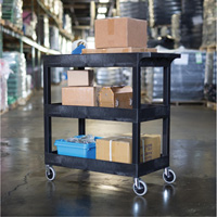 Tub Cart, 3 Tiers, 35-1/4" x 36-1/4" x 18", 300 lbs. Capacity Infinity Industrial Services Inc.