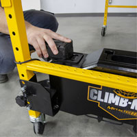 Syst&egrave;me de motorisation pour &eacute;chafaudage Climb-N-Go Infinity Industrial Services Inc.