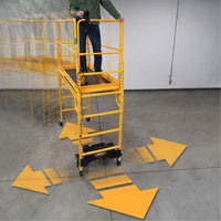 Syst&egrave;me de motorisation pour &eacute;chafaudage Climb-N-Go Infinity Industrial Services Inc.