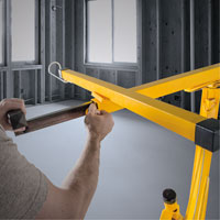 Drywall Panel Hoist Infinity Industrial Services Inc.