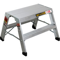 Poste de travail chevalet de sciage portatif, Cadre Aluminium, 12-1/4" p x 24" h Infinity Industrial Services Inc.