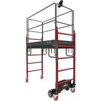 Complete Motorized Buildman 6' Baker Scaffold Kit, 31" D x 118-3/4" H Infinity Industrial Services Inc.