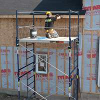 Complete Scaffold Tower with Casters, 69-1/2" D x 178" H Infinity Industrial Services Inc.