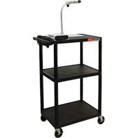 Electric Utility Cart, 3 Tiers, 24" x 42" x 18", 300 lbs. Capacity Infinity Industrial Services Inc.