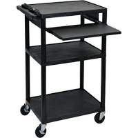 Electric Utility Cart, 3 Tiers, 24" x 42" x 18", 300 lbs. Capacity Infinity Industrial Services Inc.