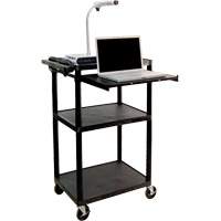 Electric Utility Cart, 3 Tiers, 24" x 42" x 18", 300 lbs. Capacity Infinity Industrial Services Inc.