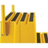 Industrial Step Stool, 4 Steps, 44" x 22-1/4" x 65-1/8" High Infinity Industrial Services Inc.