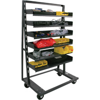 Single-Sided Heavy Duty A-Frame Cart with 6 Trays, 38" x 25" x 63", 2500 lbs. Capacity Infinity Industrial Services Inc.