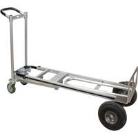 3-in-1 Convertible Hand Truck, Aluminum, 600 lbs. Capacity Infinity Industrial Services Inc.