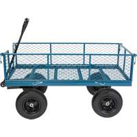Wagon with Drop Sides, 24" W x 48" L, 800 lbs. Capacity Infinity Industrial Services Inc.
