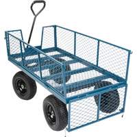Wagon with Drop Sides, 24" W x 48" L, 800 lbs. Capacity Infinity Industrial Services Inc.