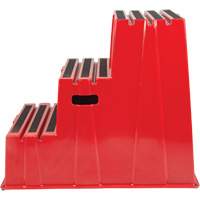 Industrial Step Stool, 3 Steps, 34-13/16" x 22-7/16" x 28-1/2" High Infinity Industrial Services Inc.