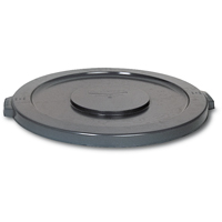 Round Brute&reg; Tops, Flat Lid, Plastic/Polyethylene, Fits Container Size: 19-7/8" Dia. Infinity Industrial Services Inc.