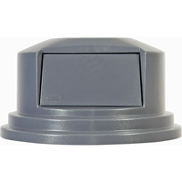 Round Brute&reg; Tops, Dome Lid, Plastic/Polyethylene, Fits Container Size: 26-1/2" Dia. Infinity Industrial Services Inc.