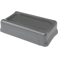 Slim Jim&reg; Top, Swing Lid, Plastic, Fits Container Size: 22" x 11" Infinity Industrial Services Inc.