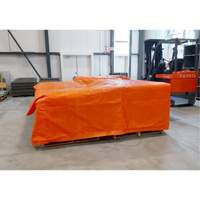Insulated Tarps, Polyethylene, Orange, 20' x 12' x 8 mils Infinity Industrial Services Inc.