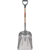 #8 Grain Scoop Shovel, Wood, Aluminum Blade, D-Grip Handle, 29" Length Infinity Industrial Services Inc.