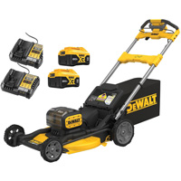 2X20V MAX* XR&reg; 21 in. Brushless Cordless RWD Lawn Mower Kit, Self-Propelled Walk-Behind, Battery Powered, 21" Cutting Width Infinity Industrial Services Inc.