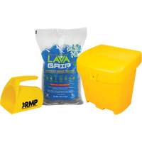 Ensemble d'aide &agrave; la traction LavaGrip avec 77 sacs, Taille du conteneur 35,3 lb (16 kg), Sac Infinity Industrial Services Inc.