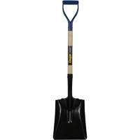 Square Point Shovel, Hardwood, Tempered Steel Blade, D-Grip Handle, 41-1/2" Long Infinity Industrial Services Inc.