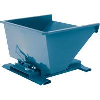 Self-Dumping Hopper, Steel, 3/4 cu.yd., Blue Infinity Industrial Services Inc.